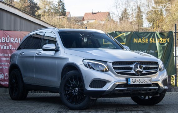 Mercedes-Benz GLC SUV 250d 4MATIC A/T, 150kW (2016) / AJ NA SPLÁTKY / PROTIÚČET / 2016 stříbrná metalíza