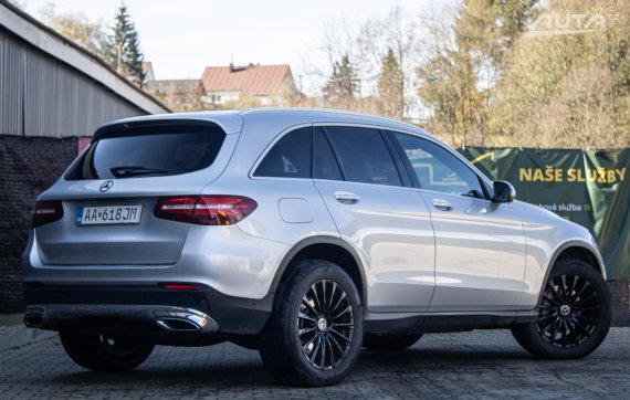Mercedes-Benz GLC SUV 250d 4MATIC A/T, 150kW (2016) / AJ NA SPLÁTKY / PROTIÚČET / 2016 stříbrná metalíza