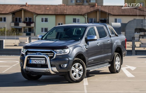 Ford Ranger 2.0 EcoBlue Bi-Turbo Limited AT/10 Double Cab 2021 / AJ NA SPLÁTKY / PROTIÚČET 2021 - hlavní pohled