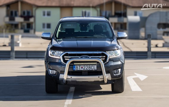 Ford Ranger 2.0 EcoBlue Bi-Turbo Limited AT/10 Double Cab 2021 / AJ NA SPLÁTKY / PROTIÚČET 2021 šedá