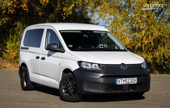 Volkswagen Caddy 2.0 TDI SCR, 55 kW, M6 / AJ NA SPLÁTKY / PROTIÚČET / 2022 bílá
