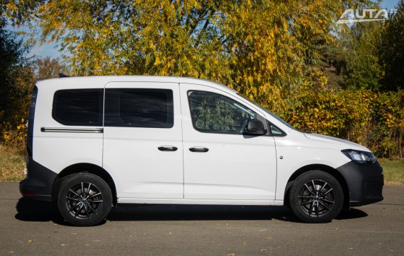 Volkswagen Caddy 2.0 TDI SCR, 55 kW, M6 / AJ NA SPLÁTKY / PROTIÚČET / 2022 bílá