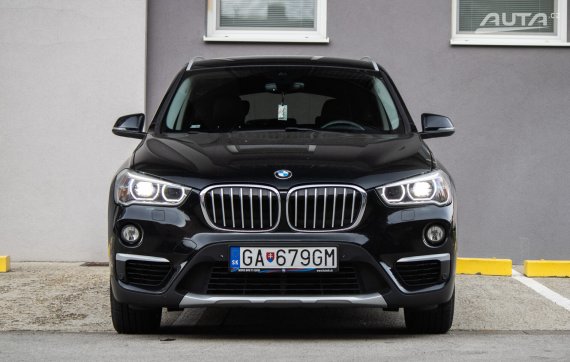 BMW X1 sDrive18d xLine A/T, 110kW (2016) / AJ NA SPLÁTKY / PROTIÚČET / 2016 černá
