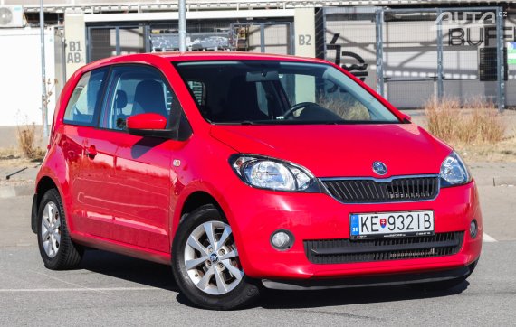 Škoda Citigo 1.0 MPI, 55kW (2012) / AJ NA SPLÁTKY / PROTIÚČET / 2012 červená