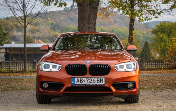 BMW Rad 1 118d F21 Advantage, 110 kW, M6, 3d. / AJ NA SPLÁTKY / PROTIÚČET / 2015 oranžová