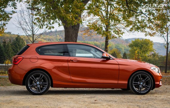 BMW Rad 1 118d F21 Advantage, 110 kW, M6, 3d. / AJ NA SPLÁTKY / PROTIÚČET / 2015 oranžová