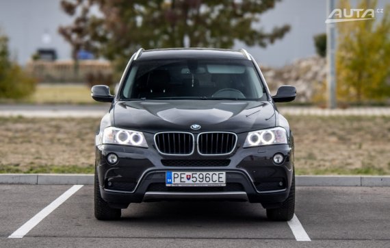 BMW X3 xDrive20d xLine Steptronic 135kW 2014 / AJ NA SPLÁTKY / PROTIÚČET 2014 černá