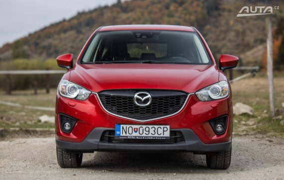 Mazda CX-5 2.2 Skyactiv-D 4x4 129kW AT/6 2014 / AJ NA SPLÁTKY / PROTIÚČET 2014 červená