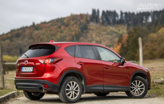 Mazda CX-5 2.2 Skyactiv-D 4x4 129kW AT/6 2014 / AJ NA SPLÁTKY / PROTIÚČET 2014 červená