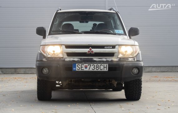 Mitsubishi Pajero Pinin 2.0 GDI, 95kW (2001) / AJ NA SPLÁTKY / PROTIÚČET / 2001 stříbrná metalíza