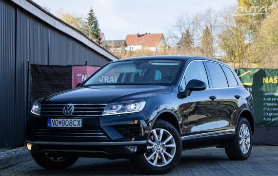 Volkswagen Touareg 3.0 V6 TDI BMT 4MOTION A/T, 150kW (2017) / AJ NA SPLÁTKY / PROTIÚČET / 2017 - hlavní pohled