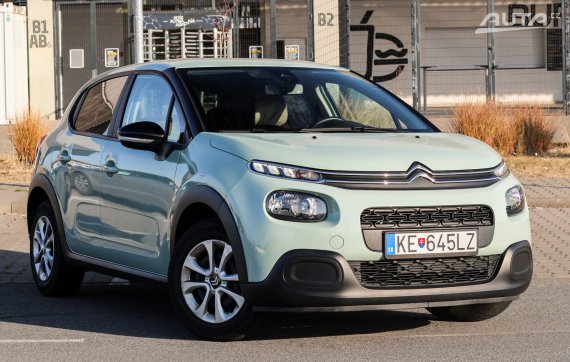 Citroën C3 1.2 Puretech, 61kW (2018) / AJ NA SPLÁTKY / PROTIÚČET / 2018 zelená
