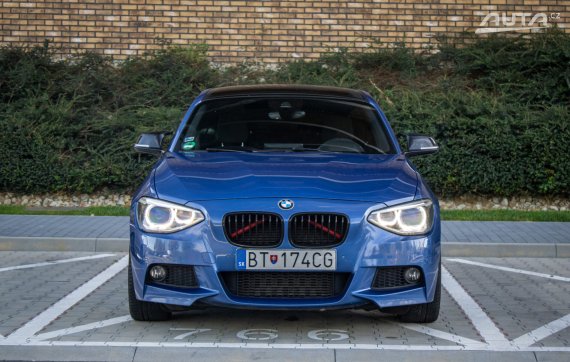 BMW Rad 1 120d M packet A/T, 135kW, A8, 5d. / AJ NA SPLÁTKY / PROTIÚČET / 2014 modrá