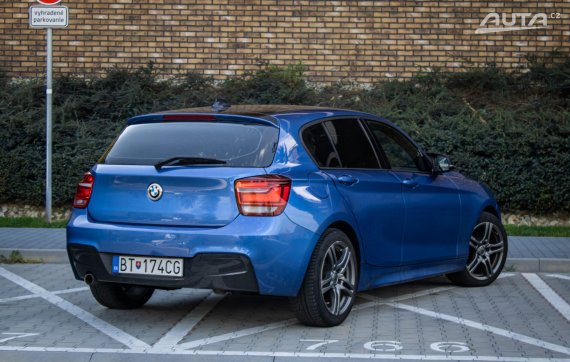 BMW Rad 1 120d M packet A/T, 135kW, A8, 5d. / AJ NA SPLÁTKY / PROTIÚČET / 2014 modrá