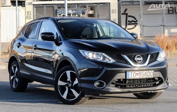 Nissan Qashqai 1.5 dCi, 81kW (2015) / AJ NA SPLÁTKY / PROTIÚČET / 2015 černá