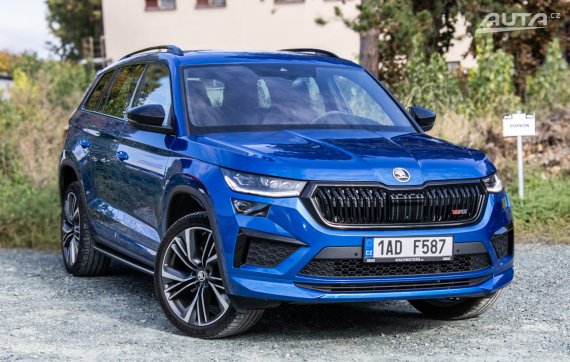 Škoda Kodiaq 180kW AWD 2024 2024 modrá