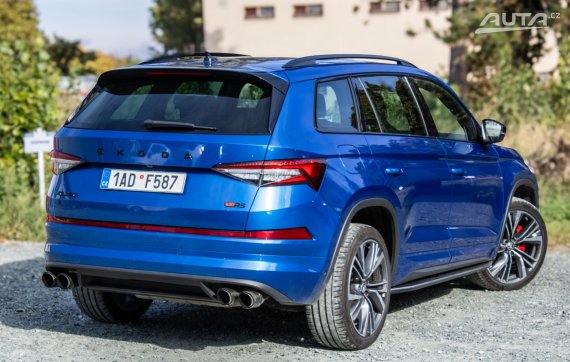 Škoda Kodiaq 180kW AWD 2024 2024 modrá