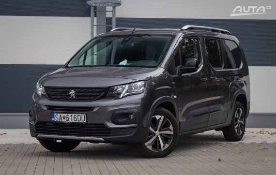 Peugeot Rifter 1.5 BlueHDi 130k GT, 96 kW, M6, 5d. / AJ NA SPLÁTKY / PROTIÚČET / 2022 - hlavní pohled