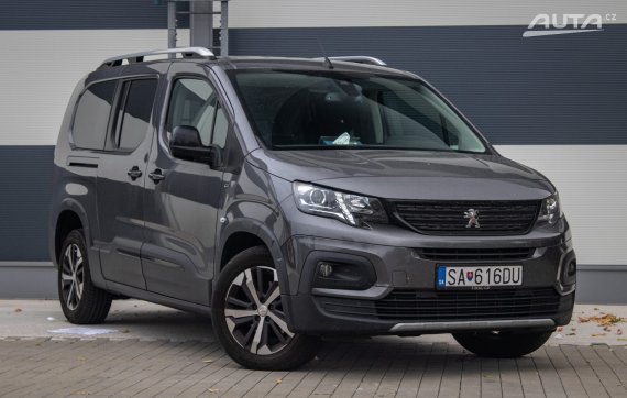 Peugeot Rifter 1.5 BlueHDi 130k GT, 96 kW, M6, 5d. / AJ NA SPLÁTKY / PROTIÚČET / 2022 šedá