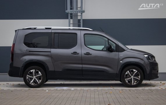 Peugeot Rifter 1.5 BlueHDi 130k GT, 96 kW, M6, 5d. / AJ NA SPLÁTKY / PROTIÚČET / 2022 šedá