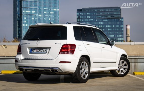 Mercedes-Benz GLK 220 CDI BLUE 4MATIC A/T, 125 kW, A7, 5d. / AJ NA SPLÁTKY / PROTIÚČET / 2013 bílá