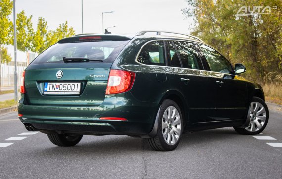 Škoda Superb Combi 1.8 TSI DSG, 118kW, A7, 5d. / AJ NA SPLÁTKY / PROTIÚČET / 2010 zelená