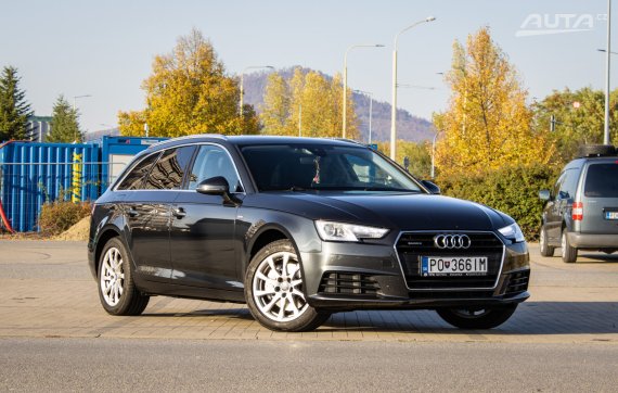 Audi A4 Avant 2.0 TDI 190k quattro S tronic, 140kW, A7 / AJ NA SPLÁTKY / PROTIÚČET / 2017 šedá