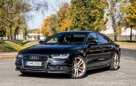 Audi A7 Sportback 3.0 BiTDI S-line 2016 240kW AT/8 / AJ NA SPLÁTKY / PROTIÚČET 2016 - hlavní pohled