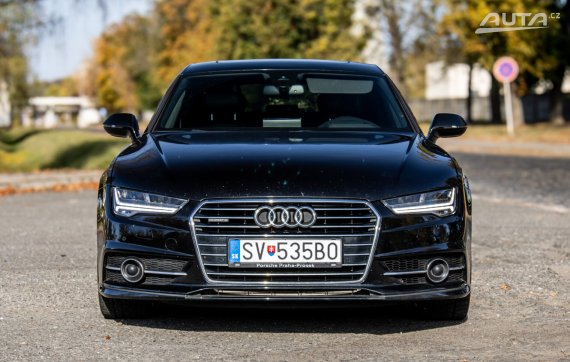 Audi A7 Sportback 3.0 BiTDI S-line 2016 240kW AT/8 / AJ NA SPLÁTKY / PROTIÚČET 2016 černá