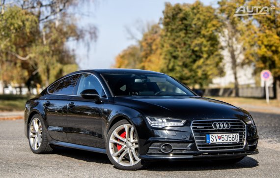 Audi A7 Sportback 3.0 BiTDI S-line 2016 240kW AT/8 / AJ NA SPLÁTKY / PROTIÚČET 2016 černá
