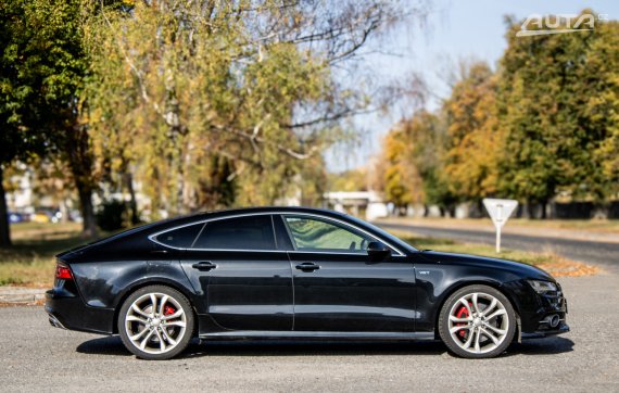 Audi A7 Sportback 3.0 BiTDI S-line 2016 240kW AT/8 / AJ NA SPLÁTKY / PROTIÚČET 2016 černá