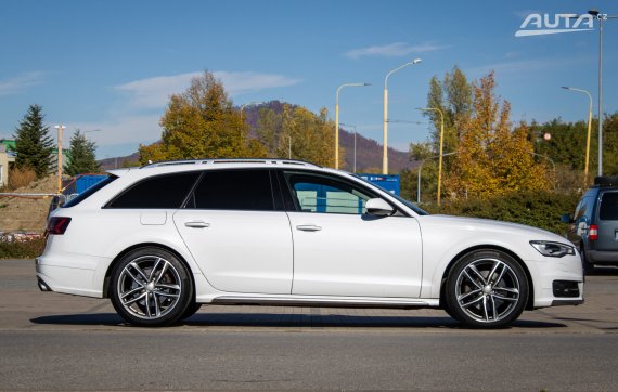 Audi A6 Allroad 3.0 TDI quattro S tronic, 200kW, A7 / AJ NA SPLÁTKY / PROTIÚČET / 2017 bílá