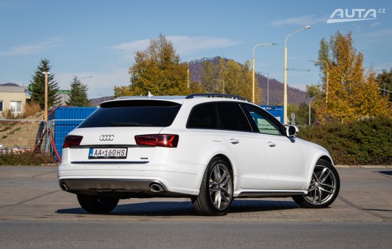 Audi A6 Allroad 3.0 TDI quattro S tronic, 200kW, A7 / AJ NA SPLÁTKY / PROTIÚČET / 2017 bílá