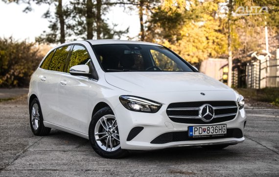 Mercedes-Benz B trieda 200 d AT/8 110kW 2020 / AJ NA SPLÁTKY / PROTIÚČET 2020 bílá