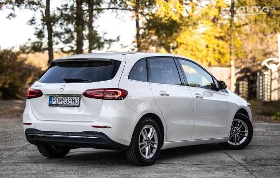 Mercedes-Benz B trieda 200 d AT/8 110kW 2020 / AJ NA SPLÁTKY / PROTIÚČET 2020 bílá