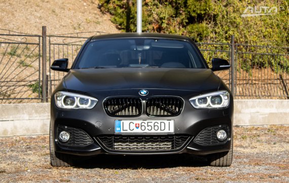 BMW Rad 1 118d M Sport A/T, 110kW (2016) / AJ NA SPLÁTKY / PROTIÚČET / 2016 černá