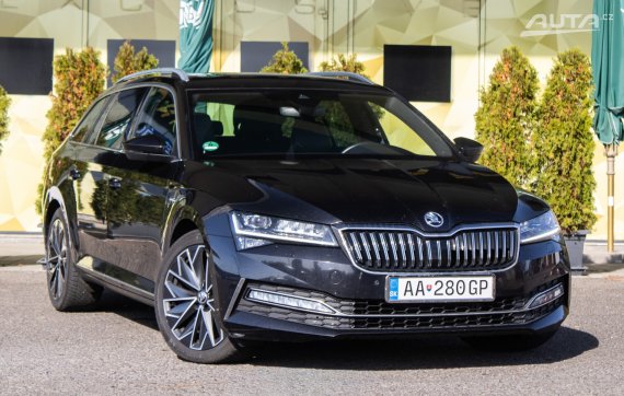 Škoda Superb Combi 2.0 TDI L&amp;K DSG, 140kW (2019) / AJ NA SPLÁTKY / PROTIÚČET / 2019 černá