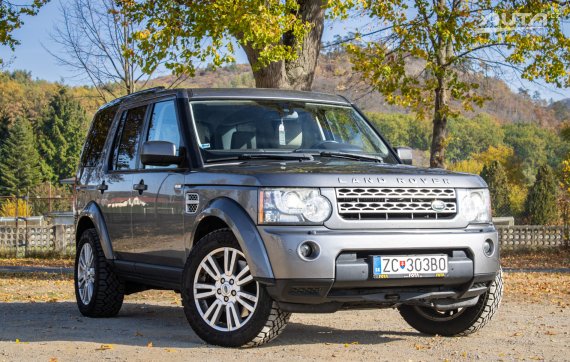 Land Rover Discovery 3.0 TDV6 A/T, 155kW, A6, 5d. / AJ NA SPLÁTKY / PROTIÚČET / 2011 šedá