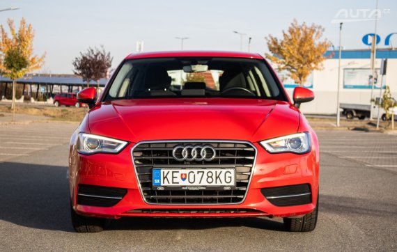 Audi A3 Sportback 1.2 TFSI, 81kW (2016) / AJ NA SPLÁTKY / PROTIÚČET / 2016 červená