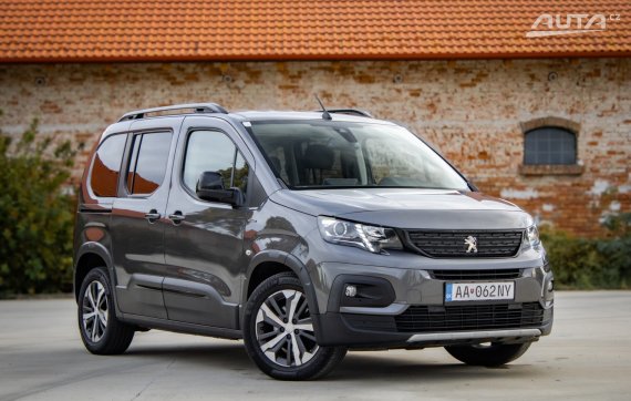 Peugeot Rifter 1.5 BlueHDi 130 GT Line, 96kW, M6, 5d. / AJ NA SPLÁTKY / PROTIÚČET / 2018 šedá