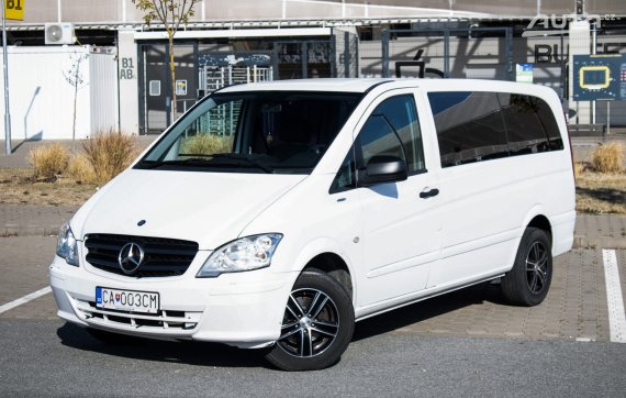 Mercedes-Benz Vito 113 CDI L KB, 100kW (2014) / AJ NA SPLÁTKY / PROTIÚČET /