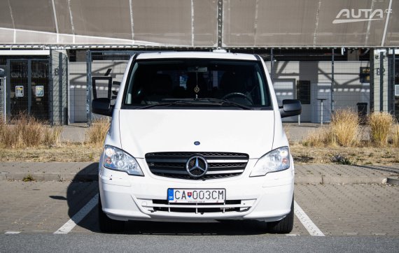 Mercedes-Benz Vito 113 CDI L KB, 100kW (2014) / AJ NA SPLÁTKY / PROTIÚČET / 2014 bílá