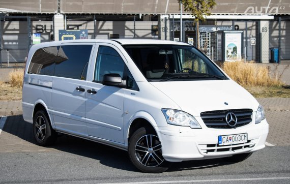 Mercedes-Benz Vito 113 CDI L KB, 100kW (2014) / AJ NA SPLÁTKY / PROTIÚČET / 2014 bílá