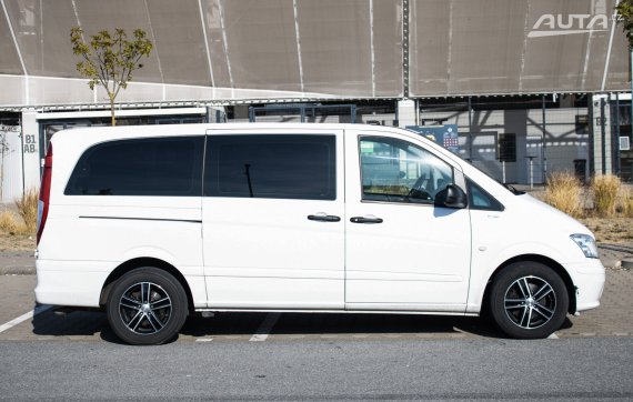 Mercedes-Benz Vito 113 CDI L KB, 100kW (2014) / AJ NA SPLÁTKY / PROTIÚČET / 2014 bílá
