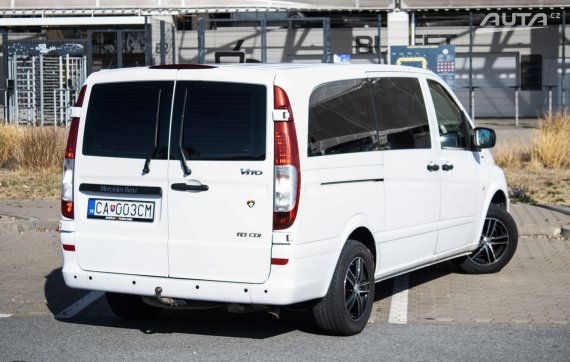 Mercedes-Benz Vito 113 CDI L KB, 100kW (2014) / AJ NA SPLÁTKY / PROTIÚČET / 2014 bílá
