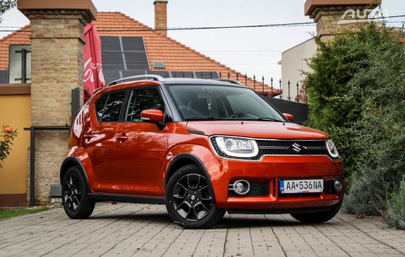 Suzuki Ignis 1.2 I DualJET 4WD, 66kW, M5, 5d. / AJ NA SPLÁTKY / PROTIÚČET / 2017 oranžová