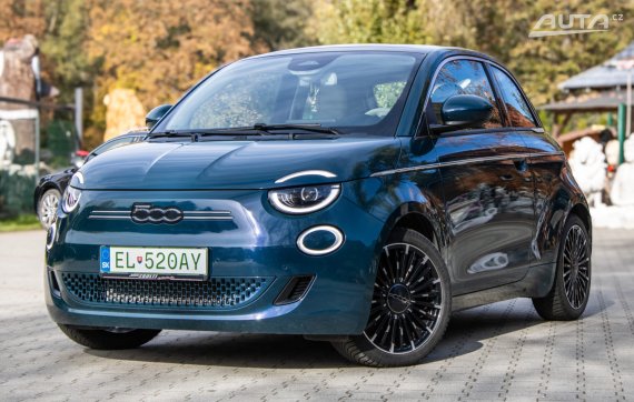 Fiat 500e la Prima 87kW 2022 / AJ NA SPLÁTKY / PRTIÚČET 2022 - hlavní pohled