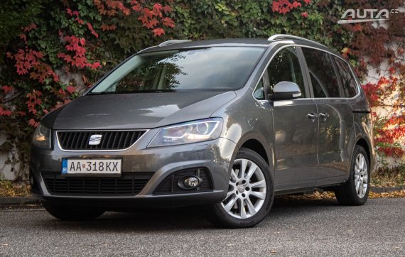 Seat Alhambra 2.0 TDI, 103kW (2013) / AJ NA SPLÁTKY / PROTIÚČET / 2013 - hlavní pohled