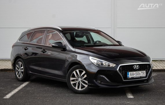 Hyundai i30 CW 1.4 T-GDi 7DCT, 103kW (2019) / AJ NA SPLÁTKY / PROTIÚČET / 2019 černá