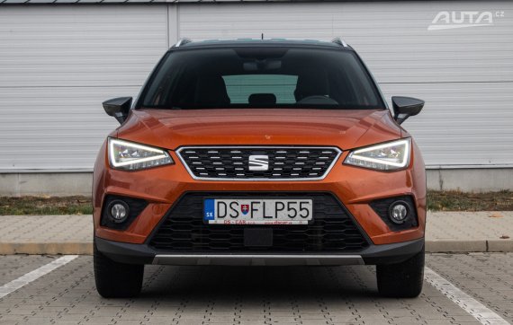 Seat Arona 1.0 TSI, 85kW (2018) / AJ NA SPLÁTKY / PROTIÚČET / 2018 oranžová